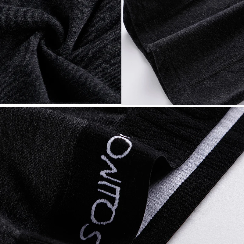 4pcs long boxers for men underwear plus size Men's panties sexy long leg underpants cotton Mens boxer shorts fashion male Trunk - Image 2