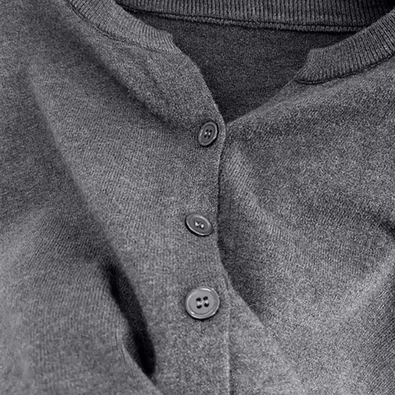 Fashion Women's Thin Fleece Knit Loose Short Cashmere Sweater Round Neck Warm Korean Casual Female Sweater Top Cloting - Image 6