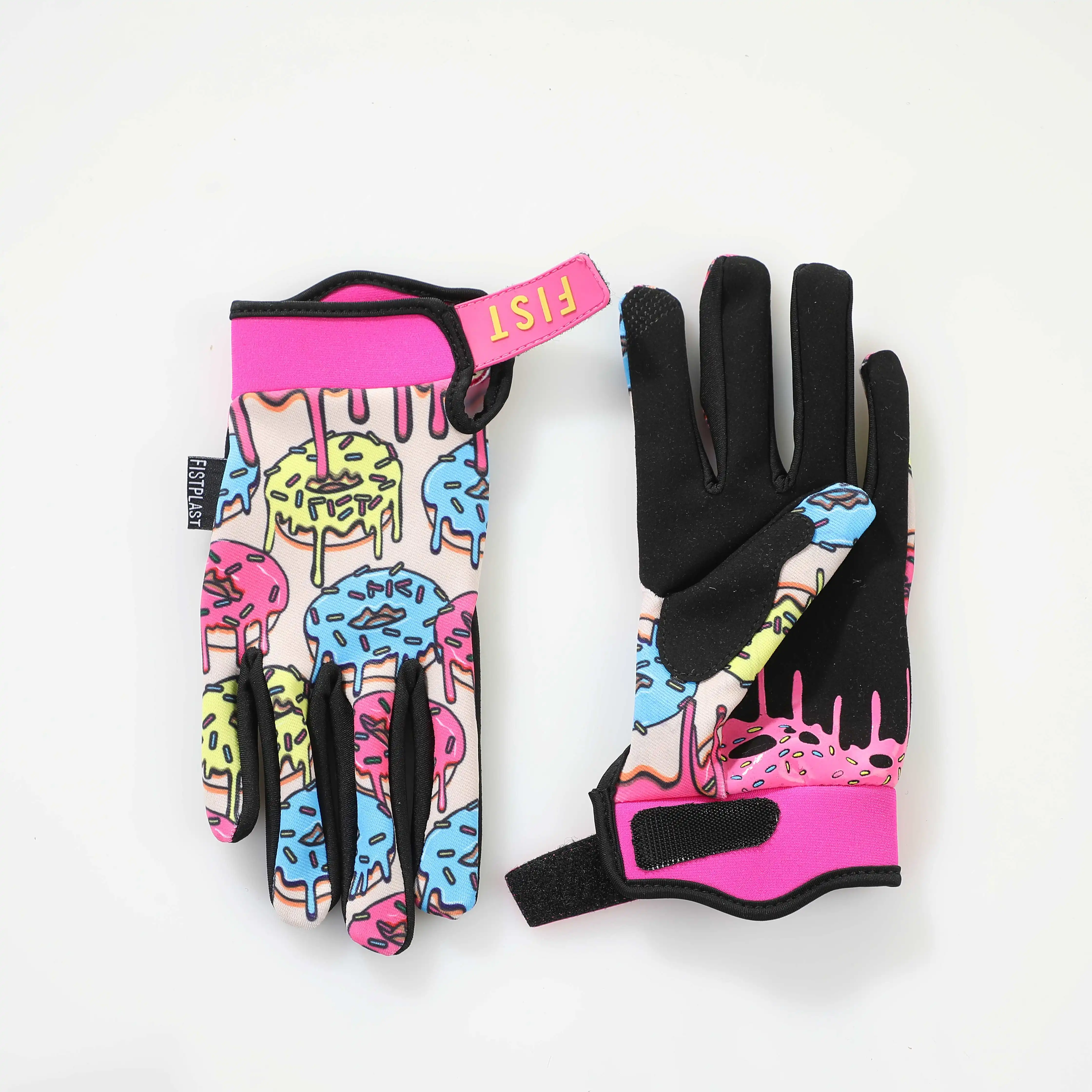 Fistplast Kids Cycling Gloves Lightweight Sporty Long Finger Protective Gear Minimalist Design for Childern's Bike Riding - Image 3